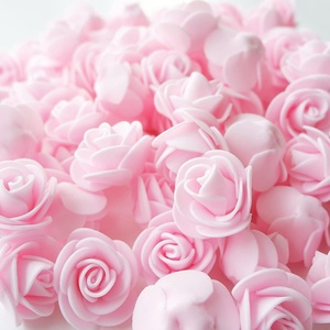 Cabezas de Flores Artificiales de Espuma al por Mayor, Flores Baratas, 100 Piezas/Juego, Decoración para Oso de Peluche/Vestido/Hogar/Fiesta/Boda - Product Image 5
