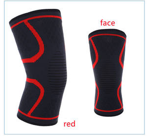 Rodilleras Deportivas de Compresión de Nailon Elástico con Logotipo Personalizado, Rodillera de Neopreno Transpirable para Alivio del Dolor de Rodilla, Compresión para Baloncesto - Product Image 2
