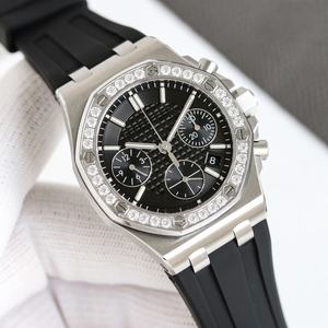 Reloj mecánico luminoso de acero inoxidable 904L con cristal de zafiro para damas, lujoso reloj deportivo de buceo con reserva de energía, 37 mm de diámetro. - Product Image 3