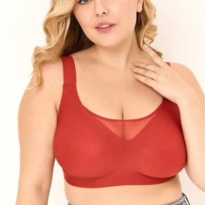 Sujetador de una pieza sin costuras para mujer, lencería de lujo de corte fino, top con realce para busto pequeño, soporte anticaída, logotipo personalizado - Product Image 2