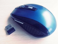 Mouse Keyboard kantor profesional pasokan langsung gaya kantor modis Mouse nirkabel 3 tombol untuk komputer dan Laptop.