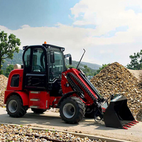 Günstiger Preis Kleiner Frontend Mini Loader Maschinen radlader zum Verkauf