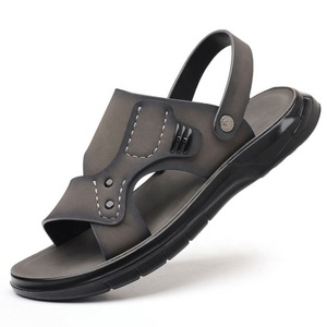 Sandales d'été pour hommes à bout ouvert avec semelle en caoutchouc, décontractées pour l'extérieur - Product Image 5