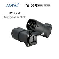Adaptateur V2L AOTAI Type 2 pour BYD 3.5KW 16A 230V, nouvelle protection IP54, adaptateur véhicule-chargeur