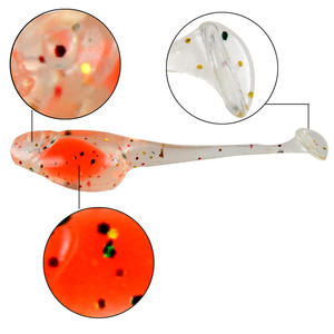 เหยื่อตก<span class=keywords><strong>ปลา</strong></span>แบบลอยน้ำชนิดนิ่ม รูปทรง T-Tail ยี่ห้อ FUN ขนาด 20 ชิ้น/กล่อง สำหรับตก<span class=keywords><strong>ปลา</strong></span>ในน้ำจืดและน้ำเค็ม - Product Image 4