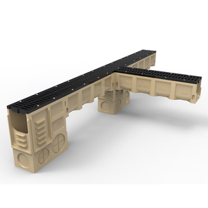 Gouttière en béton de résine de gouttière anti-corrosion de 200mm avec couvercle en <span class=keywords><strong>fonte</strong></span> - Product Image 6