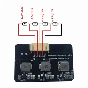 BSY 2S-17S 3s 4s 6s BMS capacitor ativamente balanceado 1A 5A indutor equalizador painel balanceador Li-ion LIPO LTO LIFEPO4