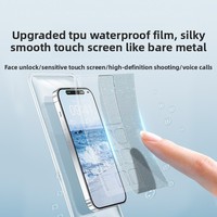 Étui de protection étanche en TPU pour téléphone, pochette fluorescente lumineuse scellée, idéal pour les activités de plein air, la natation, la plongée, la plage, la navigation de plaisance et le kayak