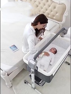 SeaMind intelligente <span class=keywords><strong>culla</strong></span> <span class=keywords><strong>culla</strong></span> <span class=keywords><strong>elettrica</strong></span> sedia a dondolo con zanzariera per <span class=keywords><strong>neonato</strong></span> lenitivo lettino per bambini - Product Image 2