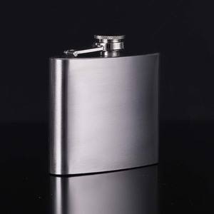 Stainless Steel <b>Hip</b> Flask 100-200ml Minimalist Design Portable Travel Flask With Thermal Insulation Feature - Product Image 1