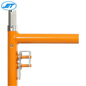 Échafaudage en acier galvanisé durable, type cadre de coffrage Plettac, échafaudage d'occasion à vendre aux EAU, échafaudage en acier à cadre en H - Product Image 5