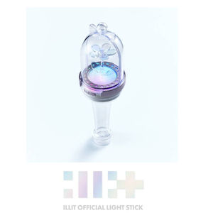 KPOP ILLIT Oficial Bluewave CD Light Stick, Artículos de Regalo para Fans del Grupo Femenino Coreano, para Animar en Conciertos - Product Image 6