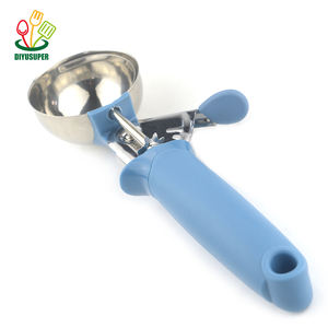 Herramientas de helado de grado alimenticio, cuchara de helado de sandía de lijado de acero inoxidable - Product Image 5