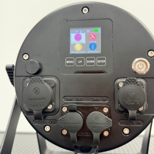 ไฟพาร์ LED คุณภาพสูงแบบขายส่ง IP65 DMX512 ขนาดบาง 6in1 RGBWA+UV ตัวเรือนอลูมิเนียมอัลลอยด์ สำหรับงานกลางแจ้ง ดีเจโชว์ - Product Image 5
