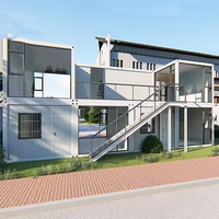 Fabrication professionnelle de maisons préfabriquées de style personnalisé, respirantes, blanches, pour bureaux et chambres à coucher