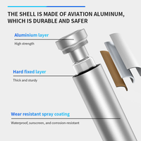 Diffuseur d'arômes sans eau en aluminium, rechargeable, machine à parfum, contrôle par application, écran tactile, éclairage multicolore pour hôtel et maison