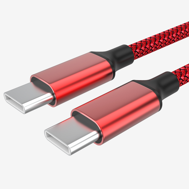 High-strength Nylon Braided Double Type C-Cable, Resistant to Pulling, Wear-resistant and Durable