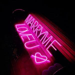 Le luci al <span class=keywords><strong>neon</strong></span> con lettere a LED montate a <span class=keywords><strong>parete</strong></span> sono popolari per la casa, il compleanno e le decorazioni di nozze - Product Image 3