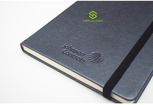 Carnets <span class=keywords><strong>de</strong></span> notes A5 à points, cuir marron, personnalisé, couverture rigide pour agenda, Journal intime, avec Logo ou marque <span class=keywords><strong>de</strong></span> Page - Product Image 3