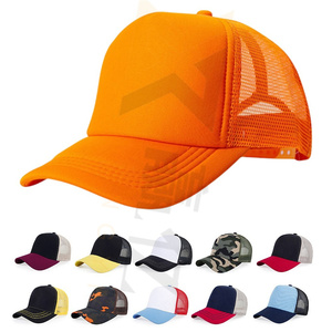 Trống biểu tượng tùy chỉnh đầy đủ lưới trucker Mũ hat Kiểm Toán trống rơm với nhựa khóa 5 tấm đồng bằng mũ chiến thuật Mũ bóng chày OEM - Product Image 1