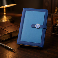 Ensemble cadeau d'affaires populaire Keyjoy, carnet de notes magnétique en cuir PU A5, impression UV, logo personnalisé, multifonctionnel, promotionnel, pour le bureau