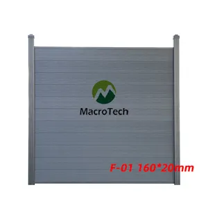 Clôture de jardin en bois et plastique Composite, panneaux en <span class=keywords><strong>pvc</strong></span> mieux que la clôture en vinyle <span class=keywords><strong>pvc</strong></span> - Product Image 6