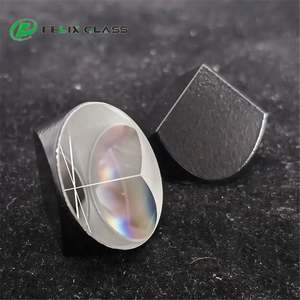 FELIX ปริซึมทรงพีระมิดแก้ว K9 ขนาดเส้นผ่านศูนย์กลาง 25.4 มม. เคลือบเงิน + ทาสีดำ ความแม่นยำในการวัดมุม 5 องศา - Product Image 4