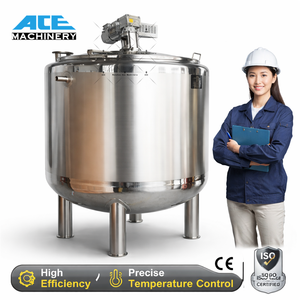 1000L SS304 Electric Heating Holding Tank for <b>Chocolate</b> <b>Making</b> <b>Machine</b> Easy Operation 380V Customizable Voltage - Product Image 2