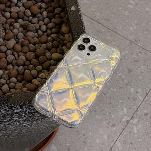 <span class=keywords><strong>Coque</strong></span> <span class=keywords><strong>transparente</strong></span> en diamant pour <span class=keywords><strong>iPhone</strong></span>, compatible modèles 12, <span class=keywords><strong>11</strong></span> Pro Max, 12, 13, <span class=keywords><strong>11</strong></span> Pro, avec grille 3D, papier Laser coloré, <span class=keywords><strong>transparente</strong></span> - Product Image 5