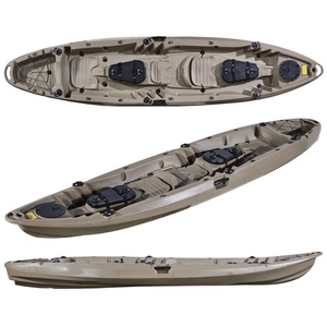 2人用カヤックフィッシングカヤックに座る、<span class=keywords><strong>3</strong></span>人用タンデムペダルカヤックセール - Product Image 4