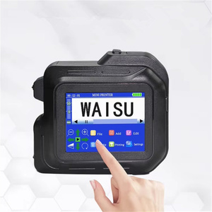 WAISU 12.7mmポータブルミニプリンター有効期限ロゴ番号インクジェットプリンターラベルプリンターカラーステッカーマシン製品 - Product Image 3