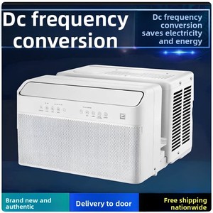 เครื่องปรับอากาศแบบติดหน้าต่าง ยี่ห้อ Real European American ขนาด 1P 1.5  แบบทำความเย็นอย่างเดียว สำหรับห้องนอน เครื่องแบบออลอินวัน พร้อมเทคโนโลยี DC ฟรี - Product Image 2