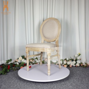 Silla <span class=keywords><strong>Luis</strong></span> con Respaldo Redondo, Nueva, Directo de Fábrica, para Alquiler en Bodas, Eventos, Banquetes y Fiestas - Product Image 2