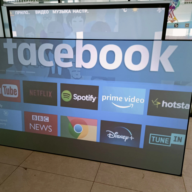 HTP Factory Wholesale Price 100 Inches 16:9 Matte White Projector Fixed Frame Screen Active 3D Wall Mount Big Frame Screen