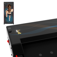 Caminadora Eléctrica Plegable para Gimnasio con Pantalla LED, Plataforma de Caminata de Doble Cara, Función de Masaje, Cómoda para Ejercicios Cardiovasculares