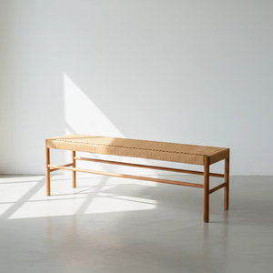 Mesa de Escritorio Rectangular de Madera Maciza Itsuki, Moderna, Minimalista, Duradera y Fácil de Limpiar, para Sala de Estar, con Panel - Product Image 4