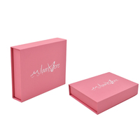 Boîte cadeau magnétique de luxe personnalisée pour faux cils et mascara cosmétiques avec miroir et design anti-poussière Fournisseur fiable