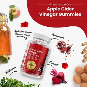 Nhãn Hiệu Riêng <span class=keywords><strong>Apple</strong></span> <span class=keywords><strong>Cider</strong></span> <span class=keywords><strong>Vinegar</strong></span> Gummies Tốt Nhất Bổ Sung Khỏe Mạnh <span class=keywords><strong>Apple</strong></span> <span class=keywords><strong>Cider</strong></span> <span class=keywords><strong>Vinegar</strong></span> Gummies 60Pcs/Chai - Product Image 2