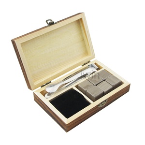 Bar Accessoires Stéatite Matériau Pierre De Glace Cube Pierres de Whisky Coffrets Réfrigérés Pour Les Amateurs de Bière - Product Image 2