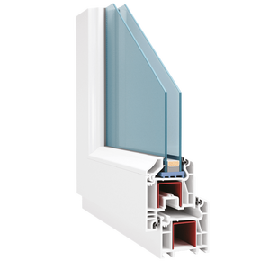 โปรไฟล์วงกบประตู Nasa Plast 60 มม. รุ่น M603-005 ULTRA- BUILD ความคลาดเคลื่อน 1% - Product Image 1