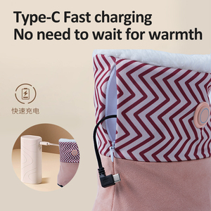 Home <strong>Feet</strong> Heating <strong>Shoes</strong> Usb <strong>Reusable</strong> Toe <strong>Warmers</strong> Electric <strong>Foot</strong> <strong>Warmers</strong> for Winter - Product Image 3