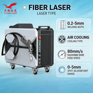 DA LASER Soudage Laser 1500W Portable Refroidi par Air 4-en-1 Coupe-Métal Nettoyeur Remplacement Rapide - Product Image 2