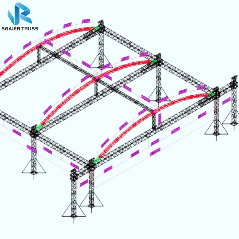Exhibition Aluminum Truss Booths Aluminum Truss