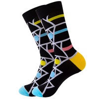 Chaussettes tendance tendance pour hommes Chaussettes déguisées en coton drôle Chaussettes colorées pour hommes sur mesure