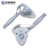 Crochets de fixation métalliques à ressort pour remorque de camion, verrou de porte à bascule, vente chaude, fabrication standard usine Qingdao BLRT