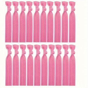 ยางรัดผมแบบผูกปมพิมพ์โลโก้แบรนด์ตามสั่งขายส่งสำหรับเด็กผู้หญิง อุปกรณ์เสริมผม - Product Image 6