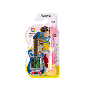 Kshore 618 Custom Design Logo Tandenborstel Gitaar Speelgoed Met Baby Kinderen Tandenborstel Kids Zachte Tandenborstel - Product Image 4