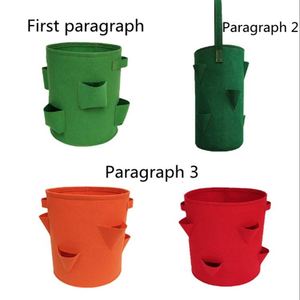 Sac de plantation suspendu pour fraises et légumes, idéal pour jardin vertical extérieur - Product Image 4