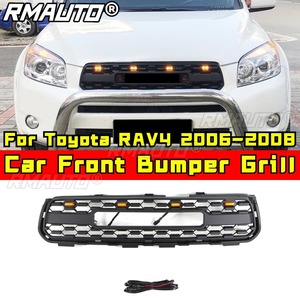 Pour Toyota RAV4 2006-2008 : Grille de pare-chocs avant, grilles de course, kit carrosserie, accessoires automobiles - Product Image 1