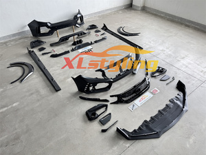 Kit carrozzeria per l'aggiornamento della conversione dell'auto con Spoiler posteriore della griglia del paraurti anteriore 2020 tipo R Look Bodykit per berlina Honda <span class=keywords><strong>Civic</strong></span> 2016-2020 - Product Image 2